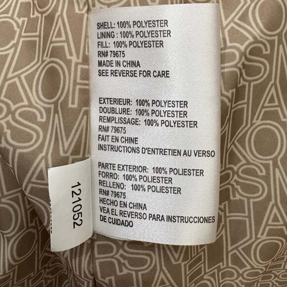 Michael Michael Kors Women’s Quilted Jacket Coat Beige Size M Medium - Picture 6 of 11